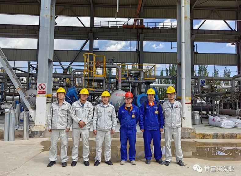 肯富來新一代大流量、高排壓的火炬氣串聯(lián)液環(huán)壓縮機